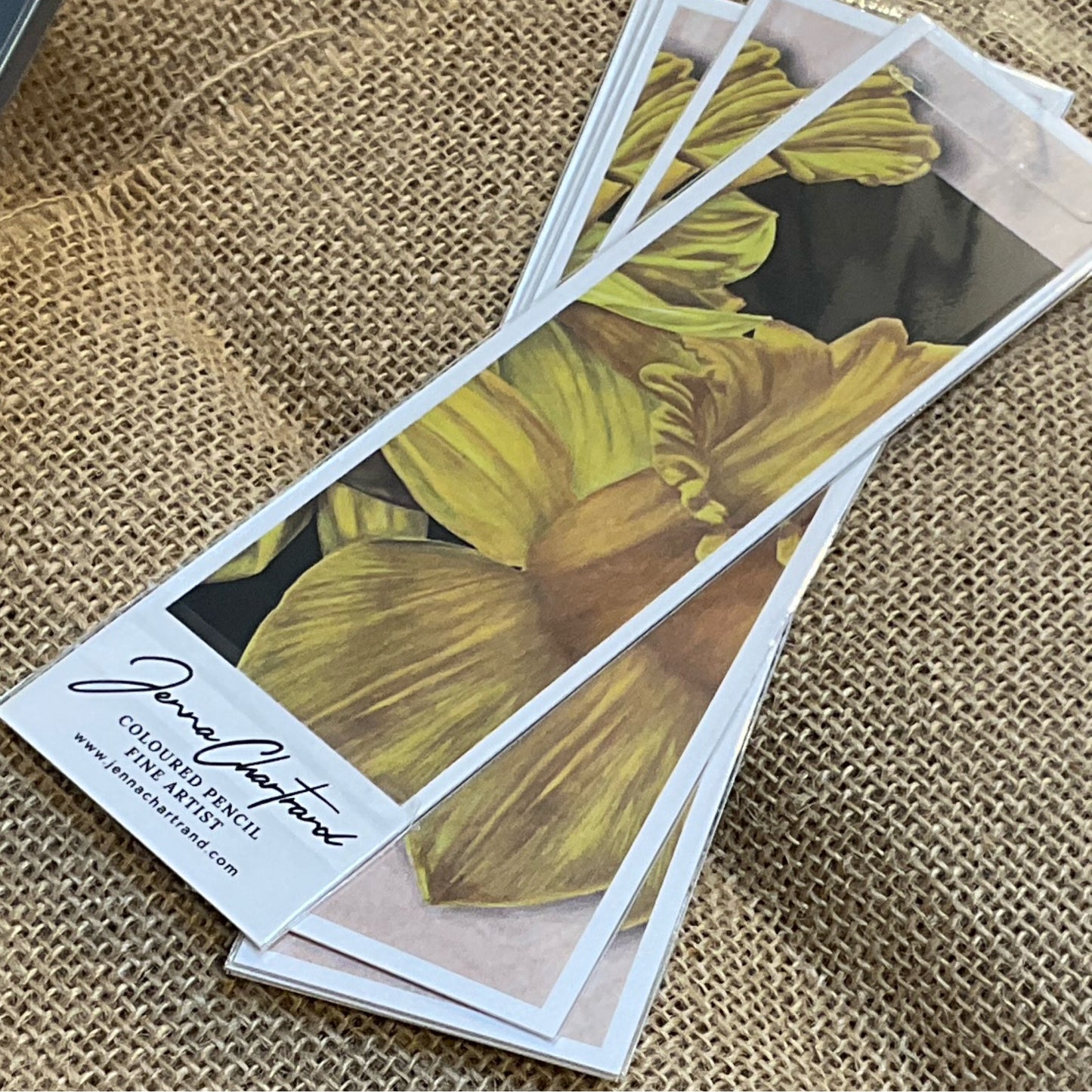 Daffodil bookmark - Blue Tree Gallery
