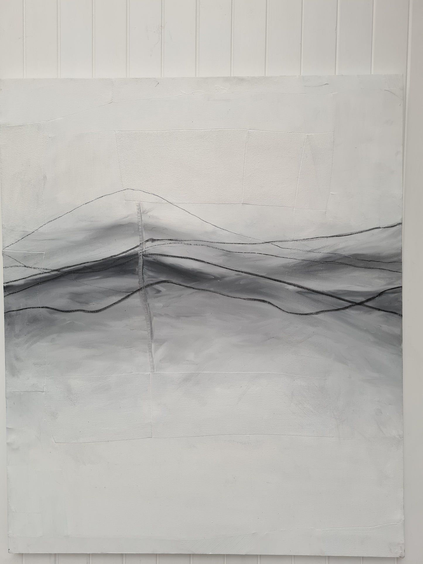Artwork - ‘Grey, like the fog that hugs mountains’, 2022 - Blue Tree Gallery