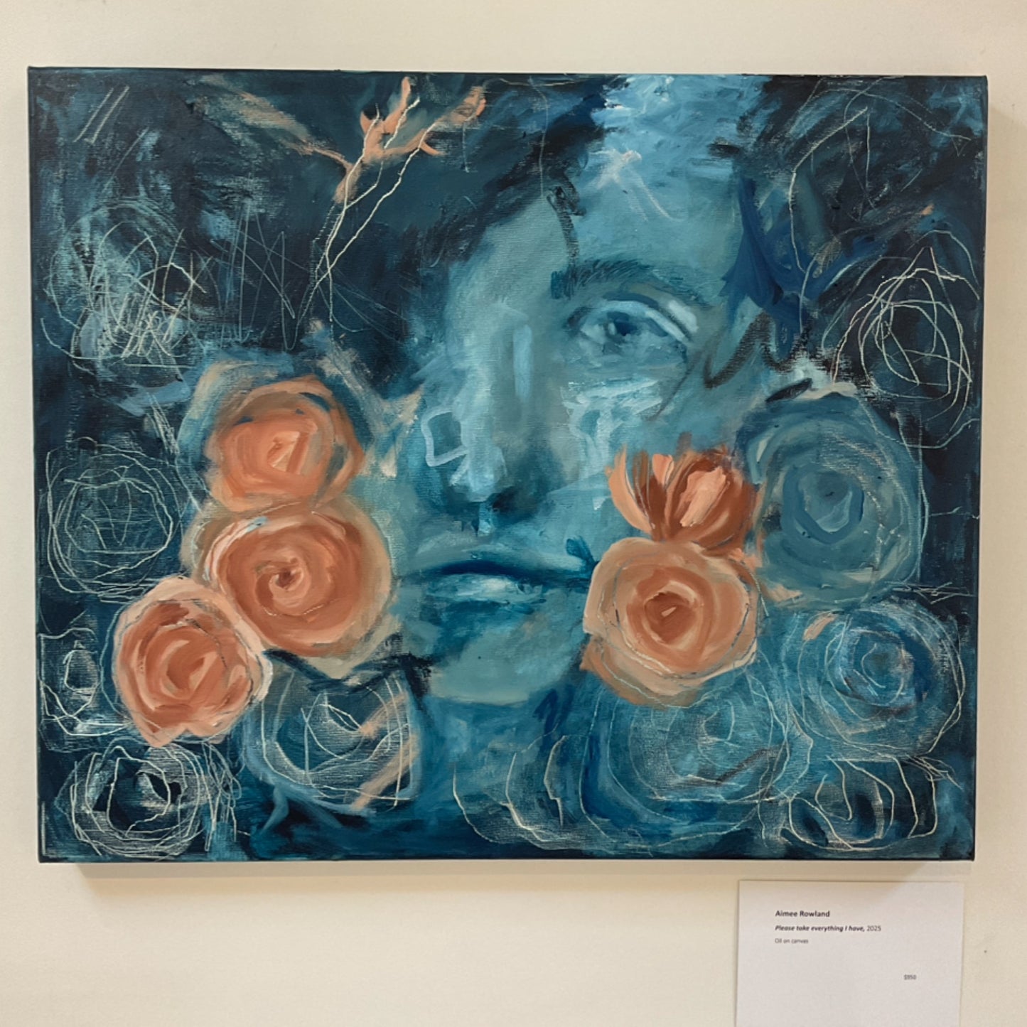 “Please Take Everything I Have”, 2025 Oil on Canvas - Original Artwork