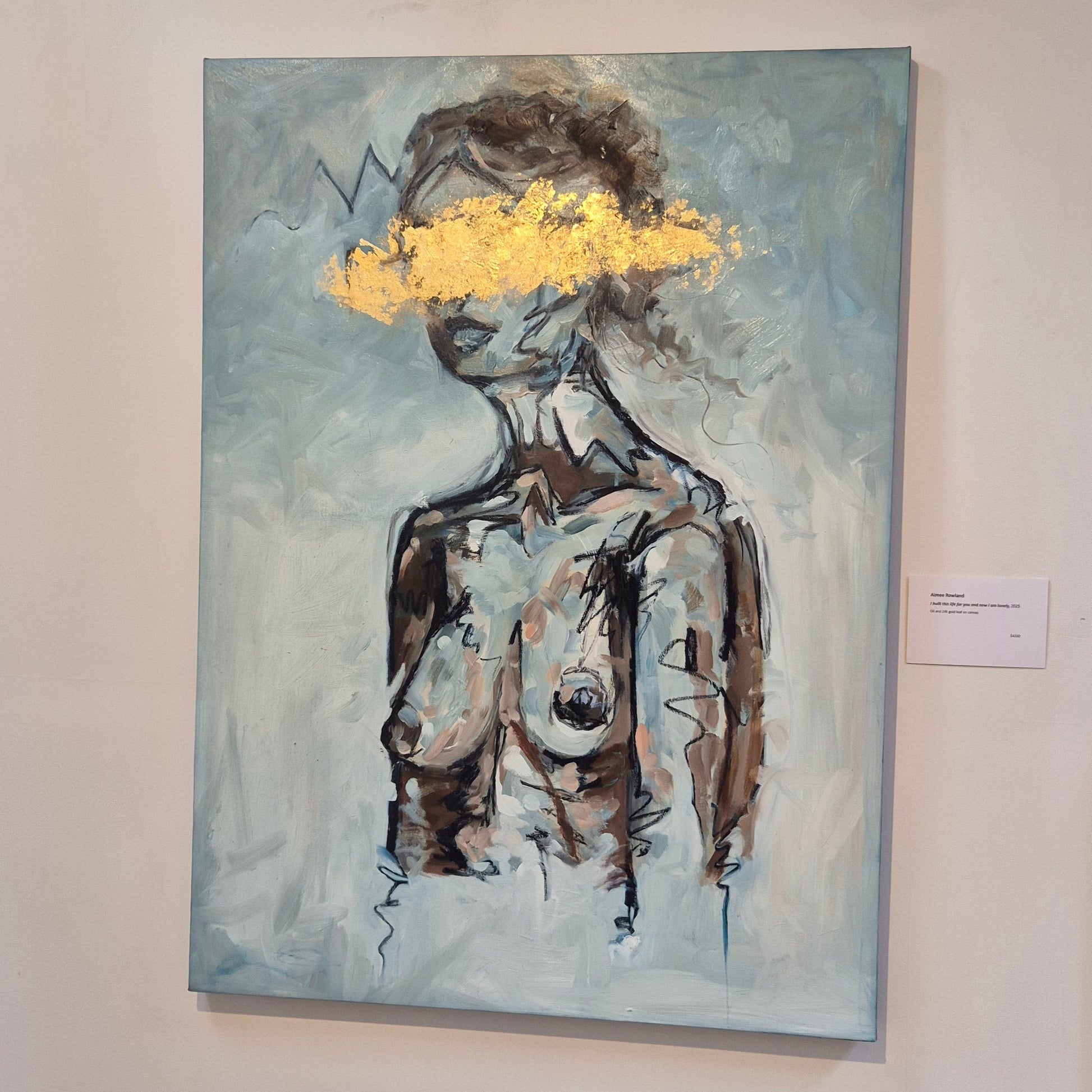 "I built this life for you and now I am lonely”, 2025, Oil On Canvas - Artwork - Blue Tree Gallery