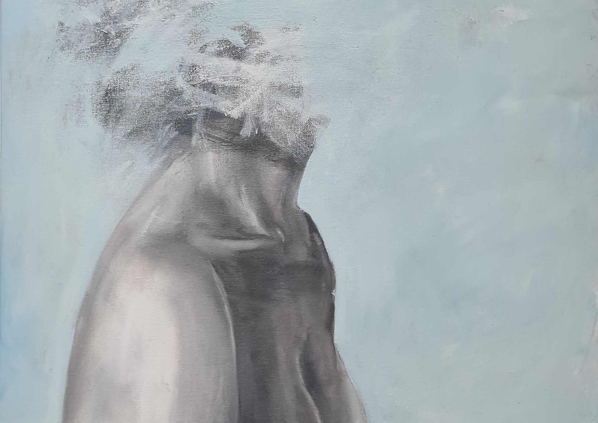 Artwork - ‘is it over yet?' - Blue Tree Gallery