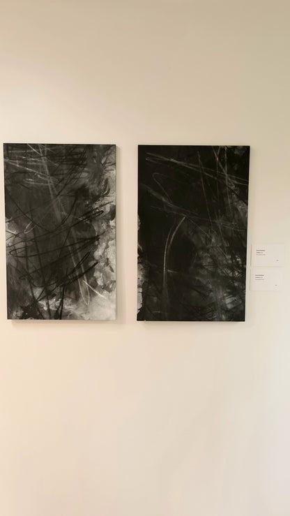 Artworks (diptych) - ‘Untitled’ - Blue Tree Gallery