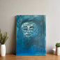 "Darkness Within", 2025, Chalk pastel on timber panel - Artwork - Blue Tree Gallery