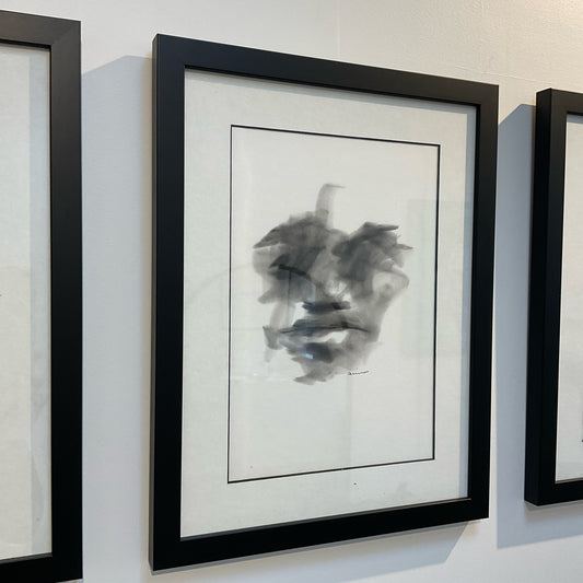 “Past Shadows III”, 2023, PanPastel on paper - Artwork