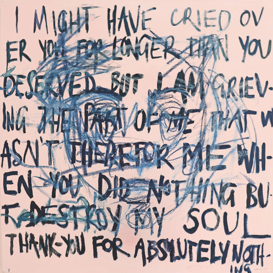 "I needed myself most", 2025, PRINTS