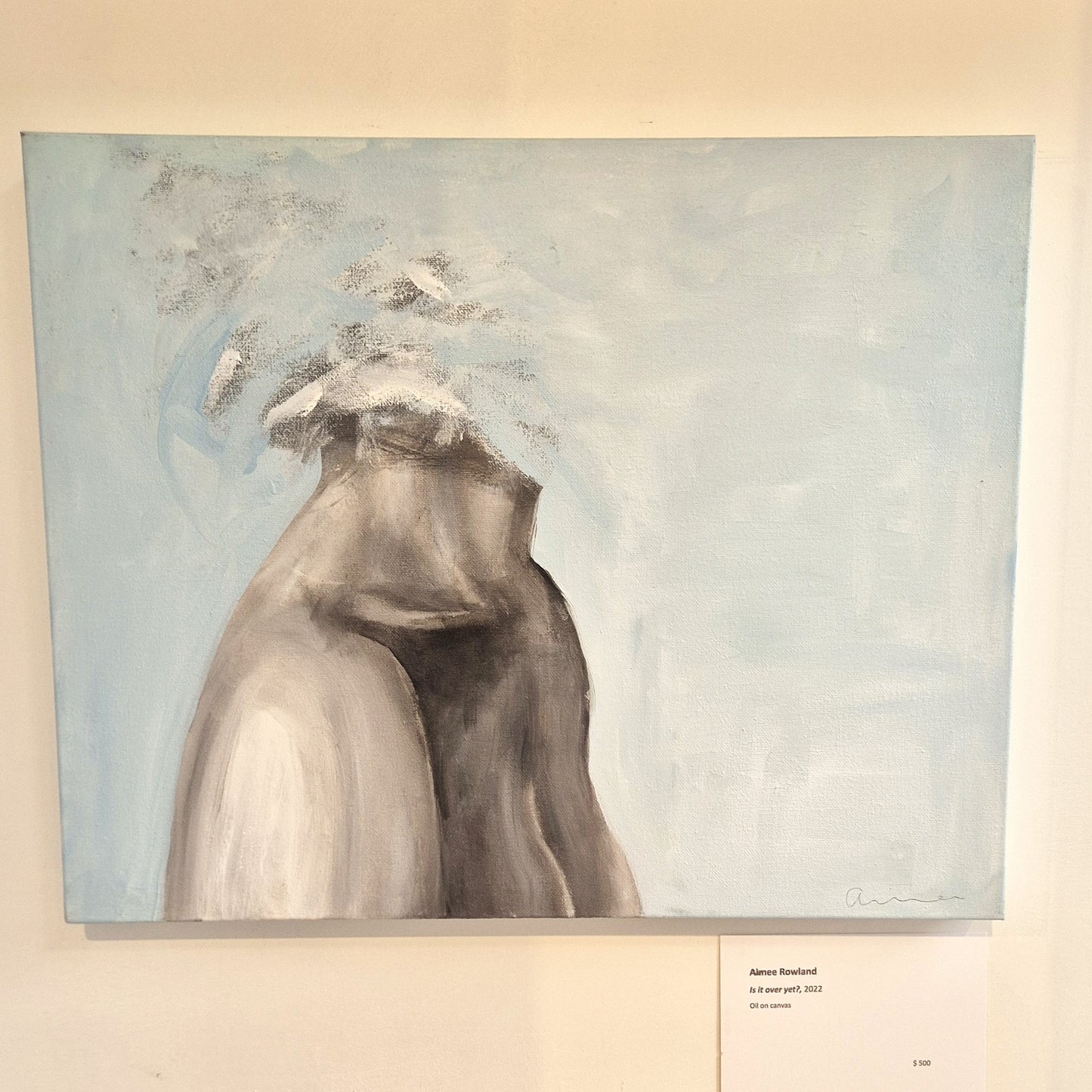 Artwork - ‘is it over yet?' - Blue Tree Gallery