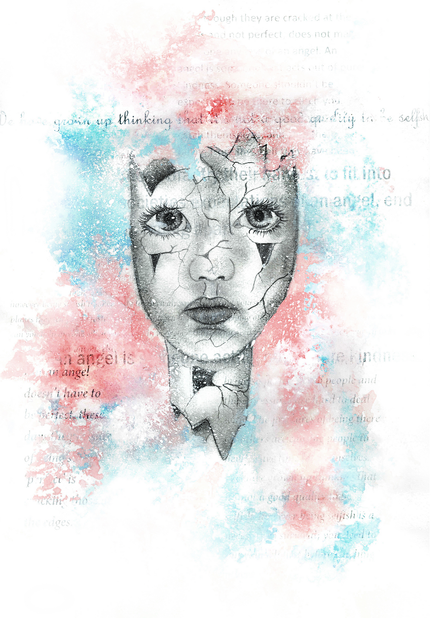 Artwork - Modern Day Angel - Blue Tree Gallery