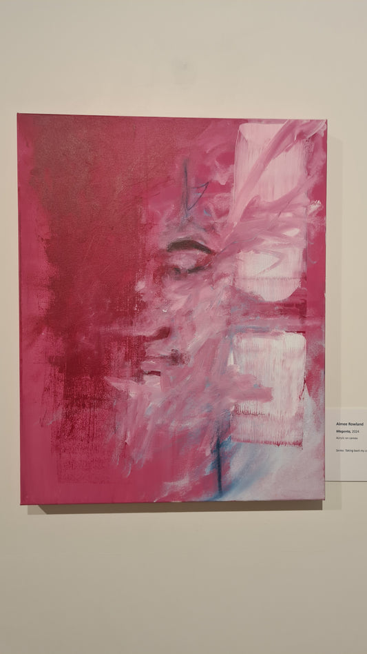 Artwork - Magenta - Blue Tree Gallery