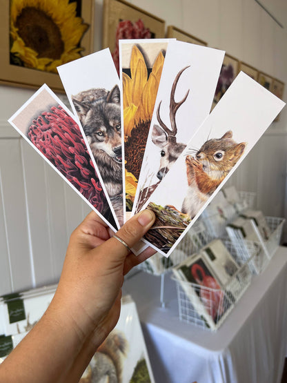 Bookmark - "Nothing Gold Can Stay" Golden Whistler by Jenna Chartrand